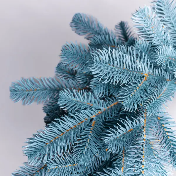 Вінок штучний хвойний Святковий Блакитний - фото 3 Вінок штучний хвойний Святковий Блакитний - фото 3