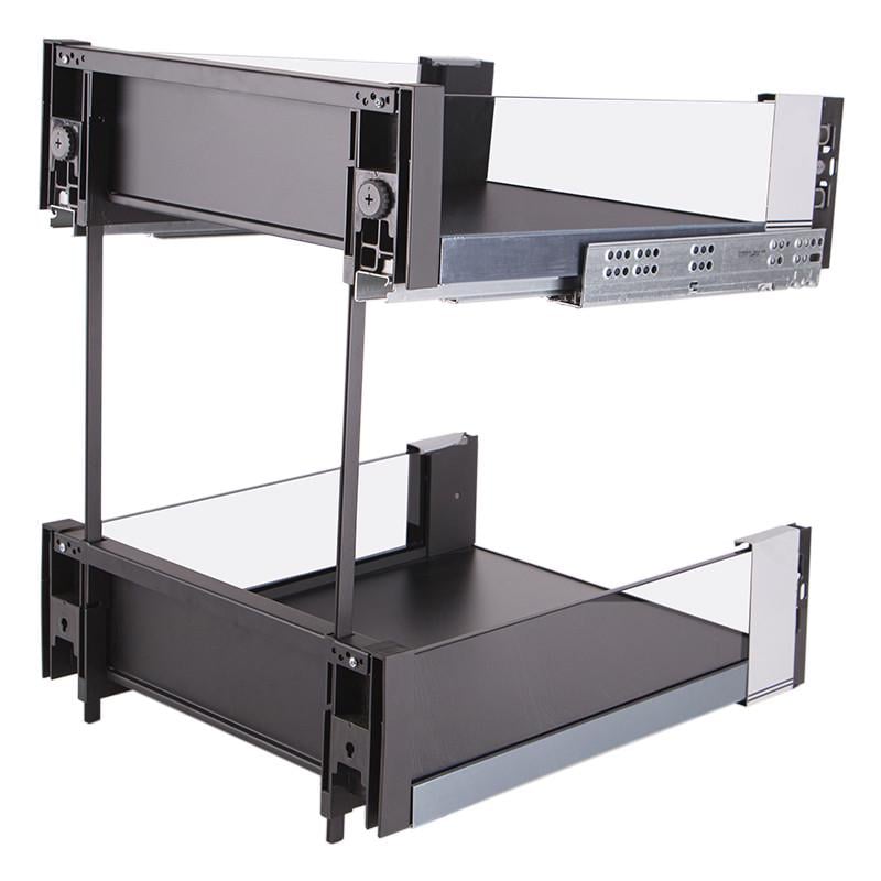 Карго стекло Vibo Essence 450 мм Графит (EGTGM45B2EVGFOF)