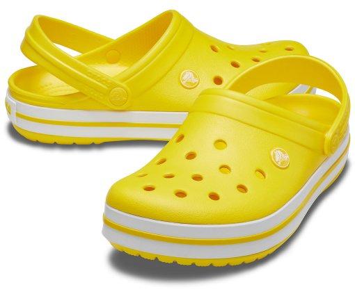 Сабо Crocs Crocband Clog M10W12 р. 43 28 см Lemon (11016) - фото 1