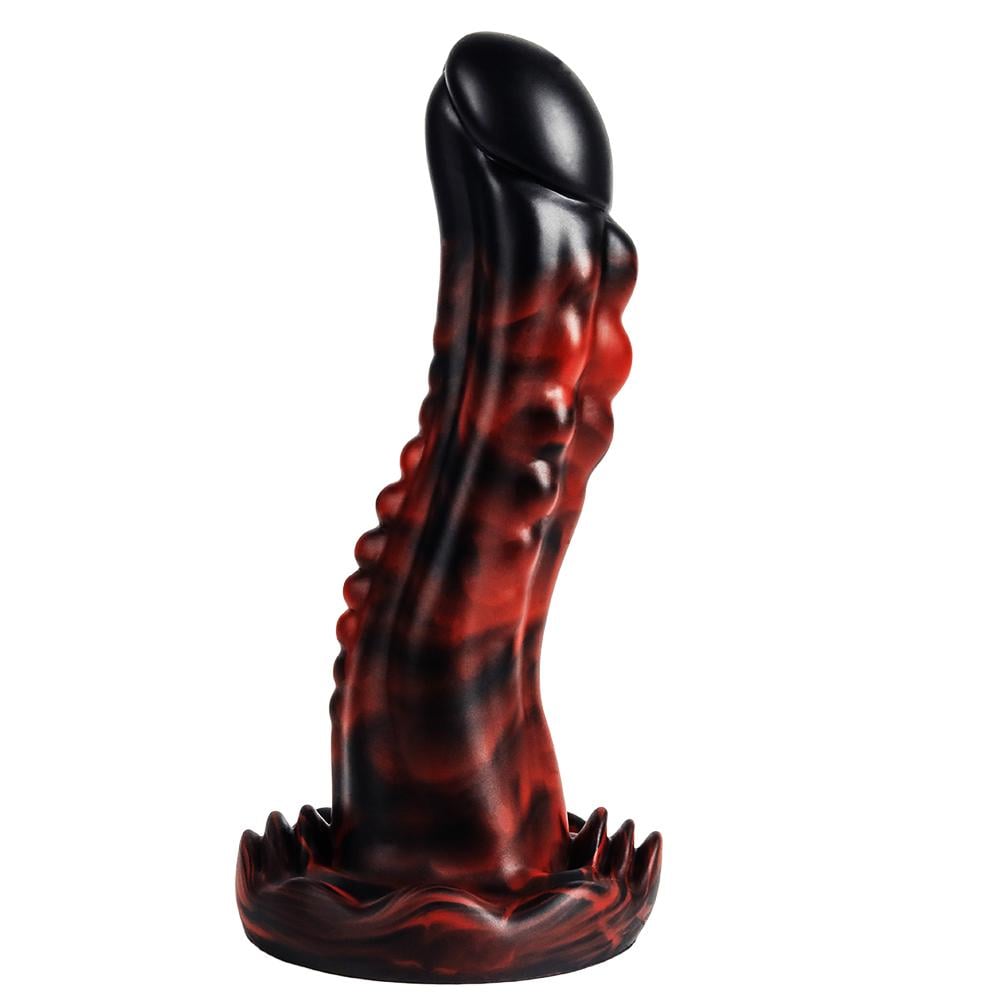 Член дракона Dragon Dildo силикон 21х5,5 см Черный (SQ-WBD10122)