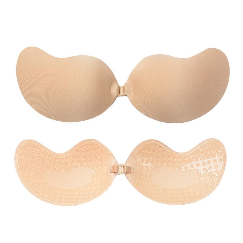 Бюстгальтер-невидимка Fly Bra Invisible с поддержкой форма манго D Бежевый (29245 D) - фото 9