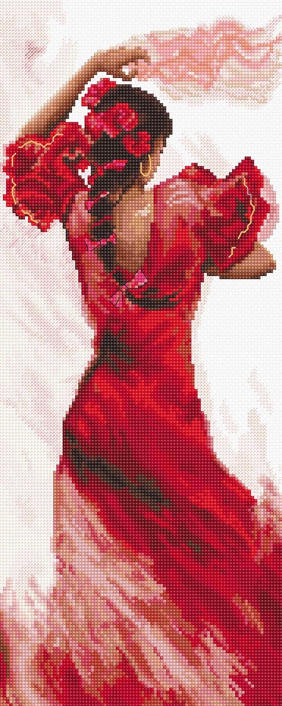 Набор для вышивки крестиком L8024 The Dance of Spain Letistitch