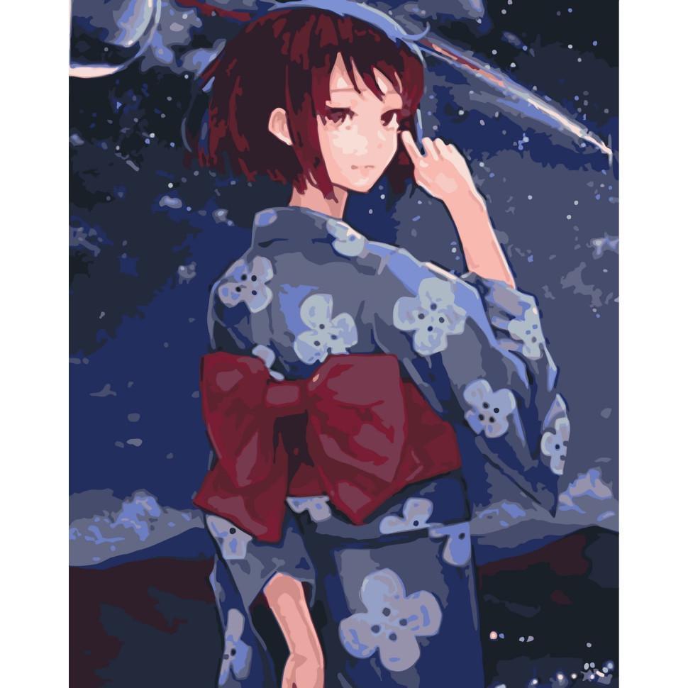 Картина по номерам ART CRAFT без подрамника Mitsuha Miyamizu 40х50 см (10622-ACNF)