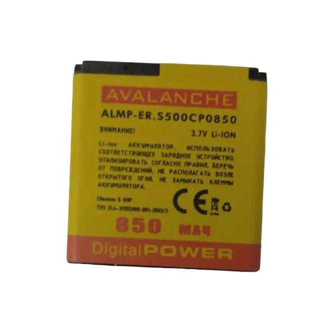 Акумуляторна батарея Avalanche Premium для Sony Ericsso BST-38 S500/T650 850 mAh (000013489)