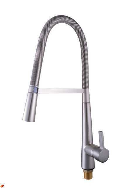 Смеситель для кухни Globus Lux LAZER GLLR-1032-StSTEEL (13282)