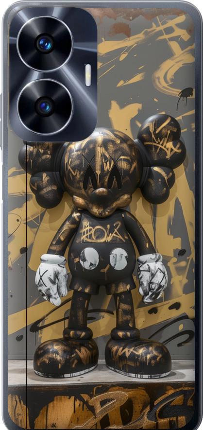 Чехол на Realme C55 Bronze kaws (6097u-2992-42517)
