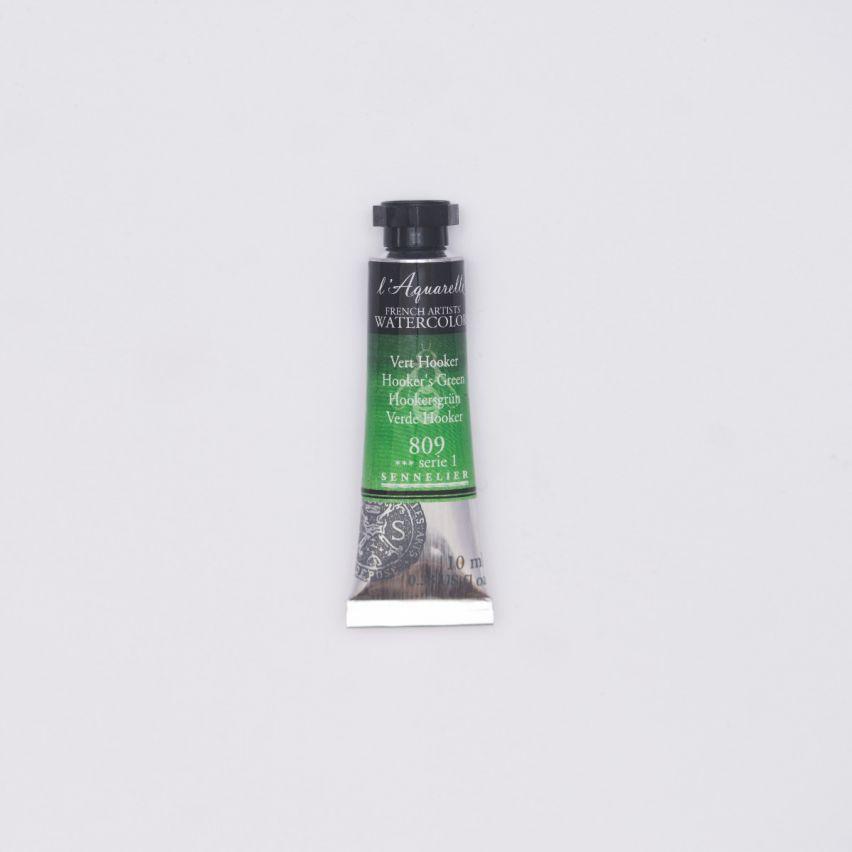 Акварель в тюбиках Sennelier L'Aquarelle S1 10 мл Зелёный/Хукера
