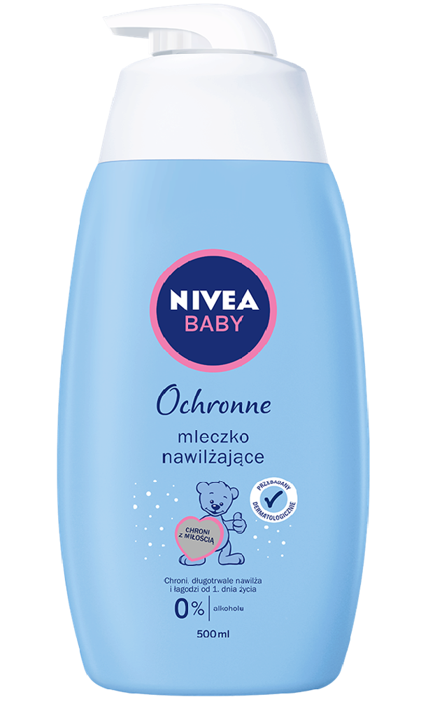 Молочко для защиты и увлажнения детской кожи Nivea Baby 500 мл