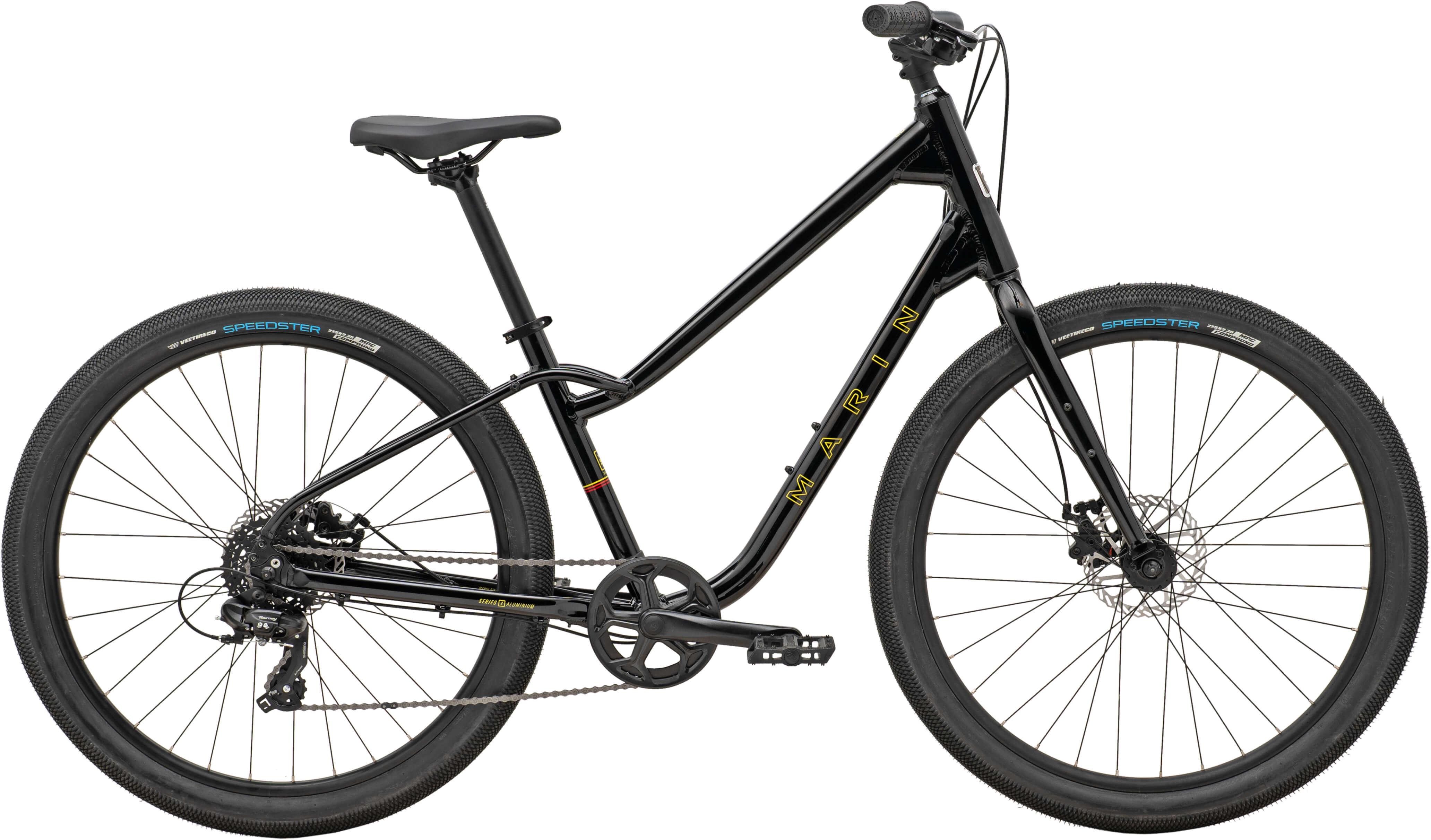 Велосипед MariN 27,5" Stinson 1 рама XL Gloss Black (A5)
