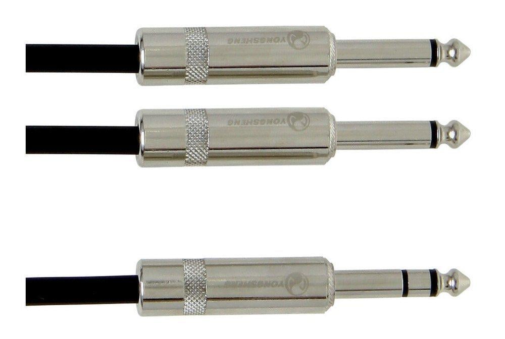 Кабель інсертний GEWA Pro Line Stereo Jack 6,3 мм/2x Mono Jack 6,3 мм 3 м (G-190725)