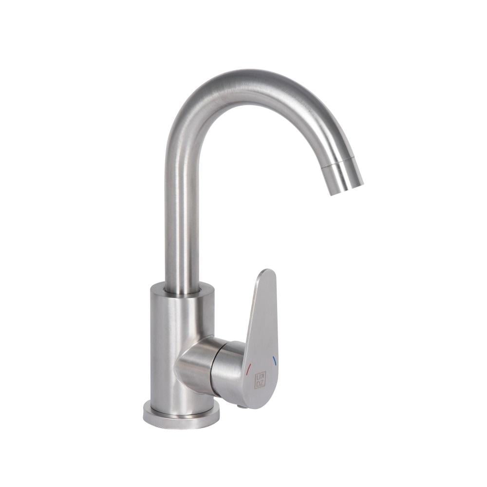 Змішувач для кухні Lidz Vida 015F2 Nickel з поворотним виливом Змішувач для кухні Lidz Vida 015F2 Nickel з поворотним виливом