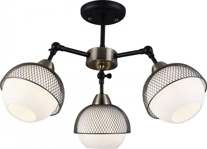 Люстра Altalusse INL-6147C-03 Antique Brass/Wengue (8599879908415)