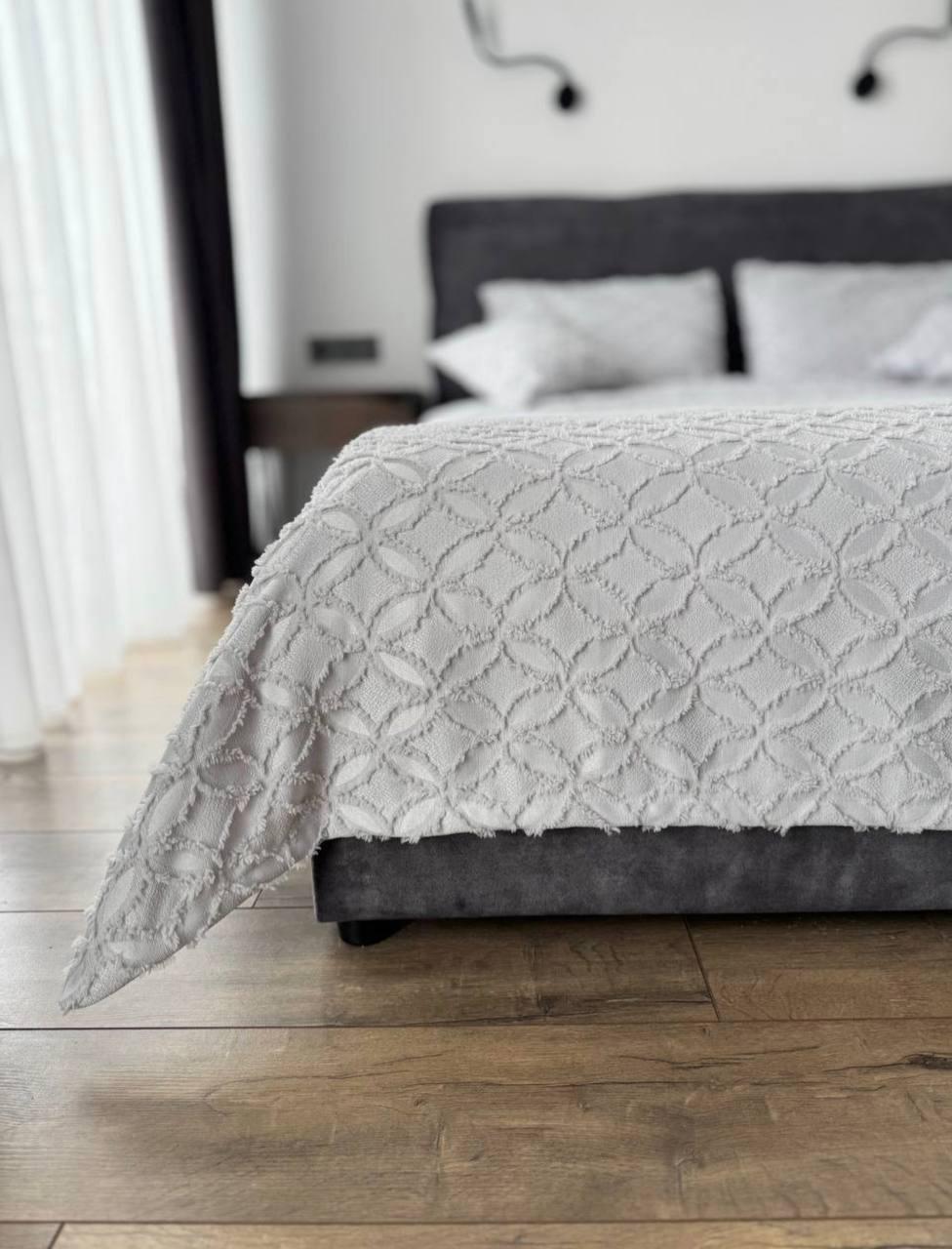 Покрывало Фрея 240х250 см Серый (21621)