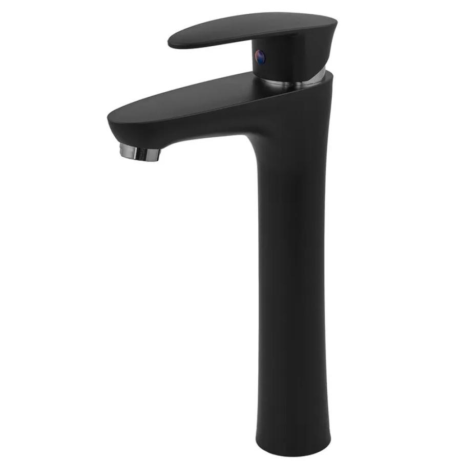 Смеситель для умывальника PLAMIX Cezar-001 Matte Black (PM0664)