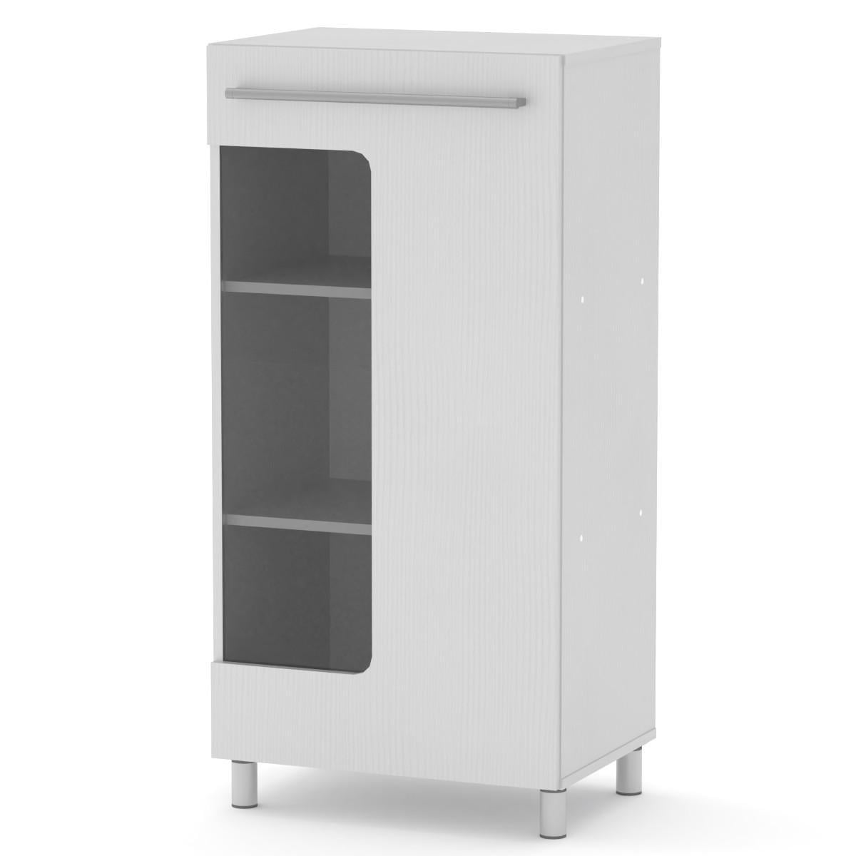 Комод-тумба МеблиКо МГ-3 58х42х118 см Альба/Белый (k-1487-3)