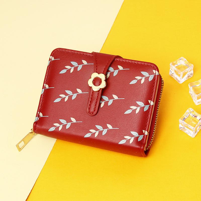 Кошелек женский для монет QBH-195-8 Бордовый (DR016857)