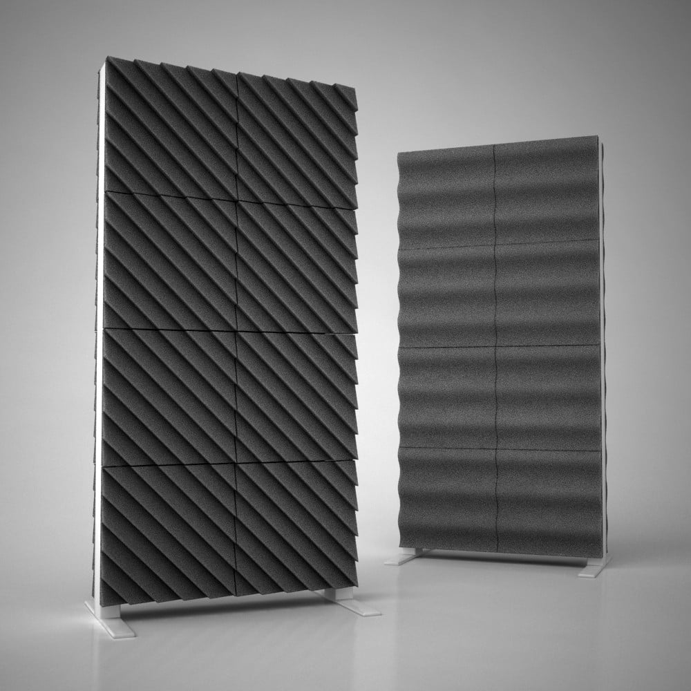 Акустична ширма Ecosound Wave XL Screen Grey - фото 2