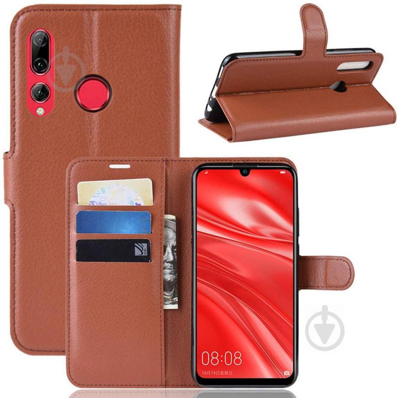 Чехол-книжка Litchie Wallet для Huawei P Smart Plus 2019 / Honor 10i Brown (hub_WHLn79295) - фото 2