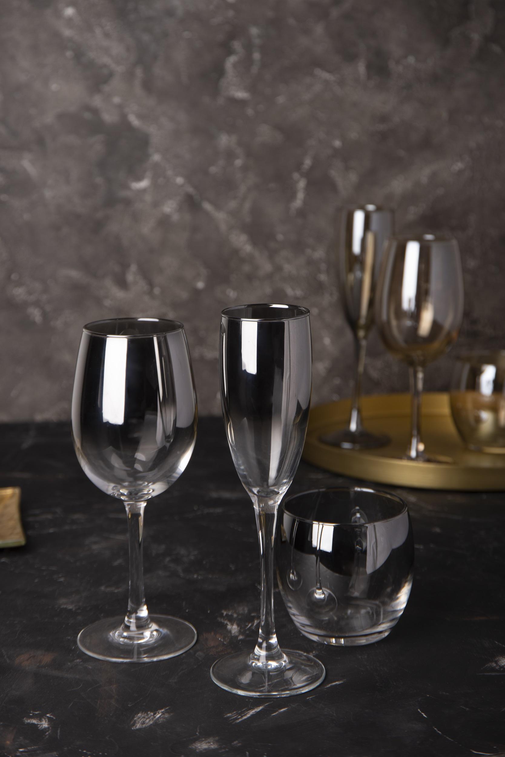 Набор бокалов Luminarc DELICE MIST для шампанского 6 шт. 160 мл (UG-J9399/4) - фото 3 Набор бокалов Luminarc DELICE MIST для шампанского 6 шт. 160 мл (UG-J9399/4) - фото 3