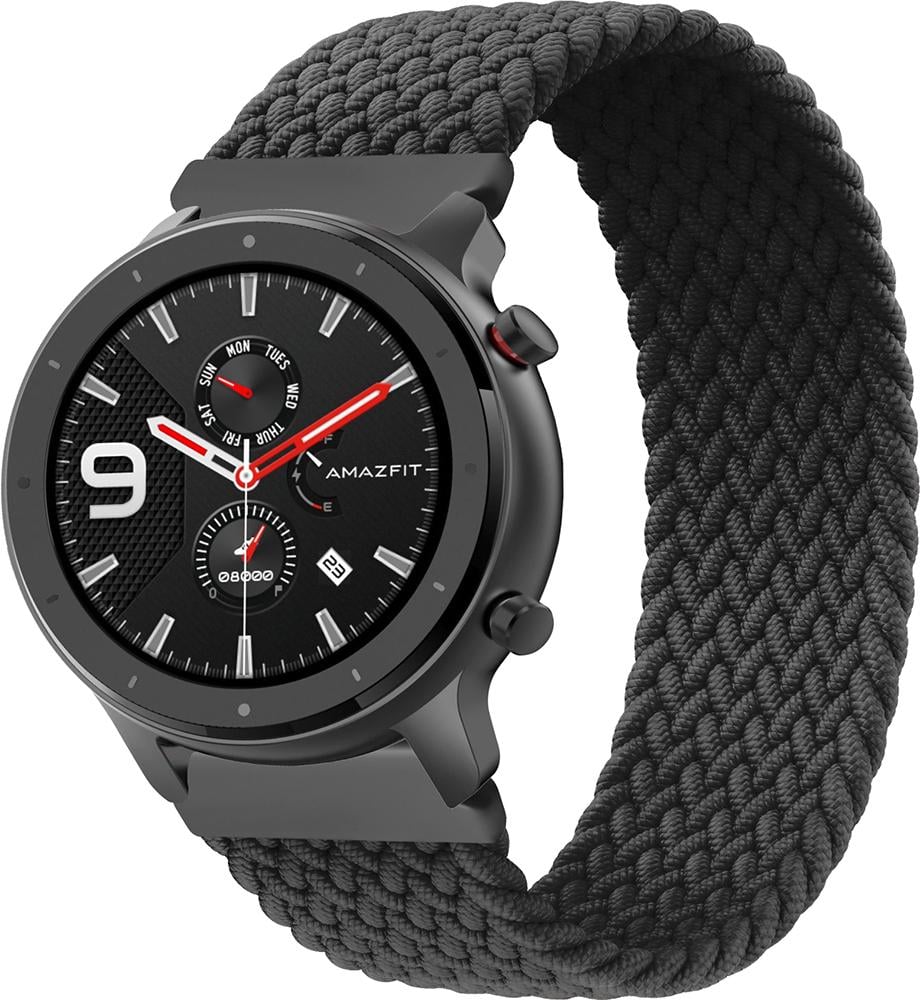 Ремінець Solo Loop для Amazfit GTR 47mm (155 мм) Black (22257-2B)