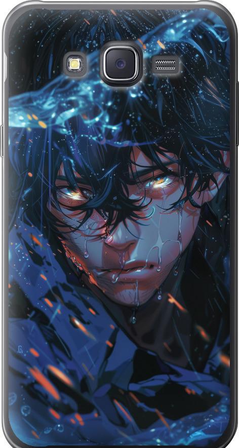 Чехол на Samsung Galaxy J7 J700H Satoru Gojou (6128u-101-42517)