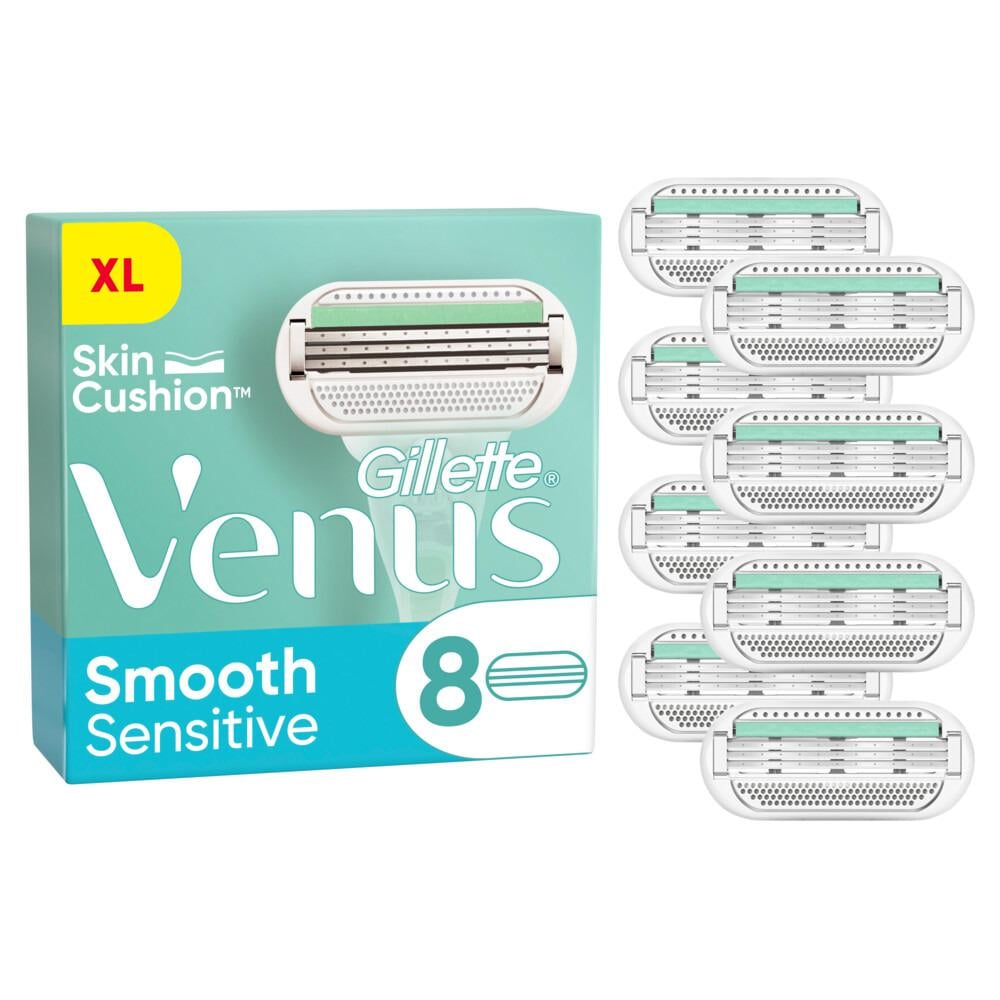 Картриджі змінні для гоління жіночі Gillette Venus Smooth Sensitive 8 шт. (12842778)