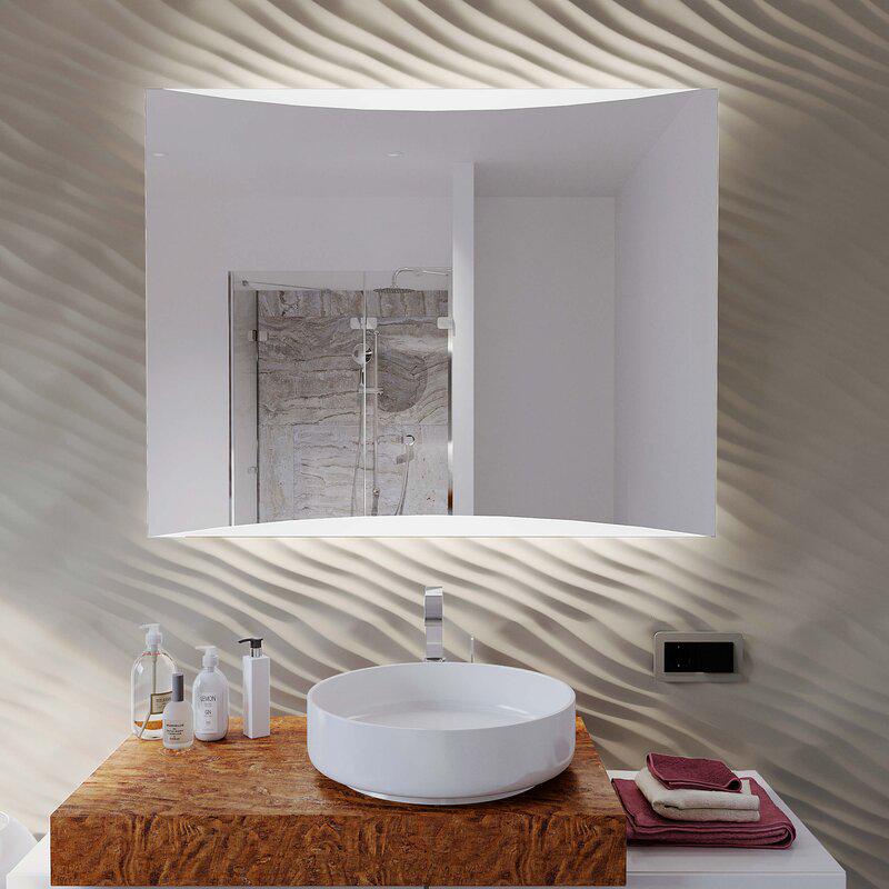 Зеркало Dim Dzerkal KIDA с LED-подсветкой 60х60 см (14584)