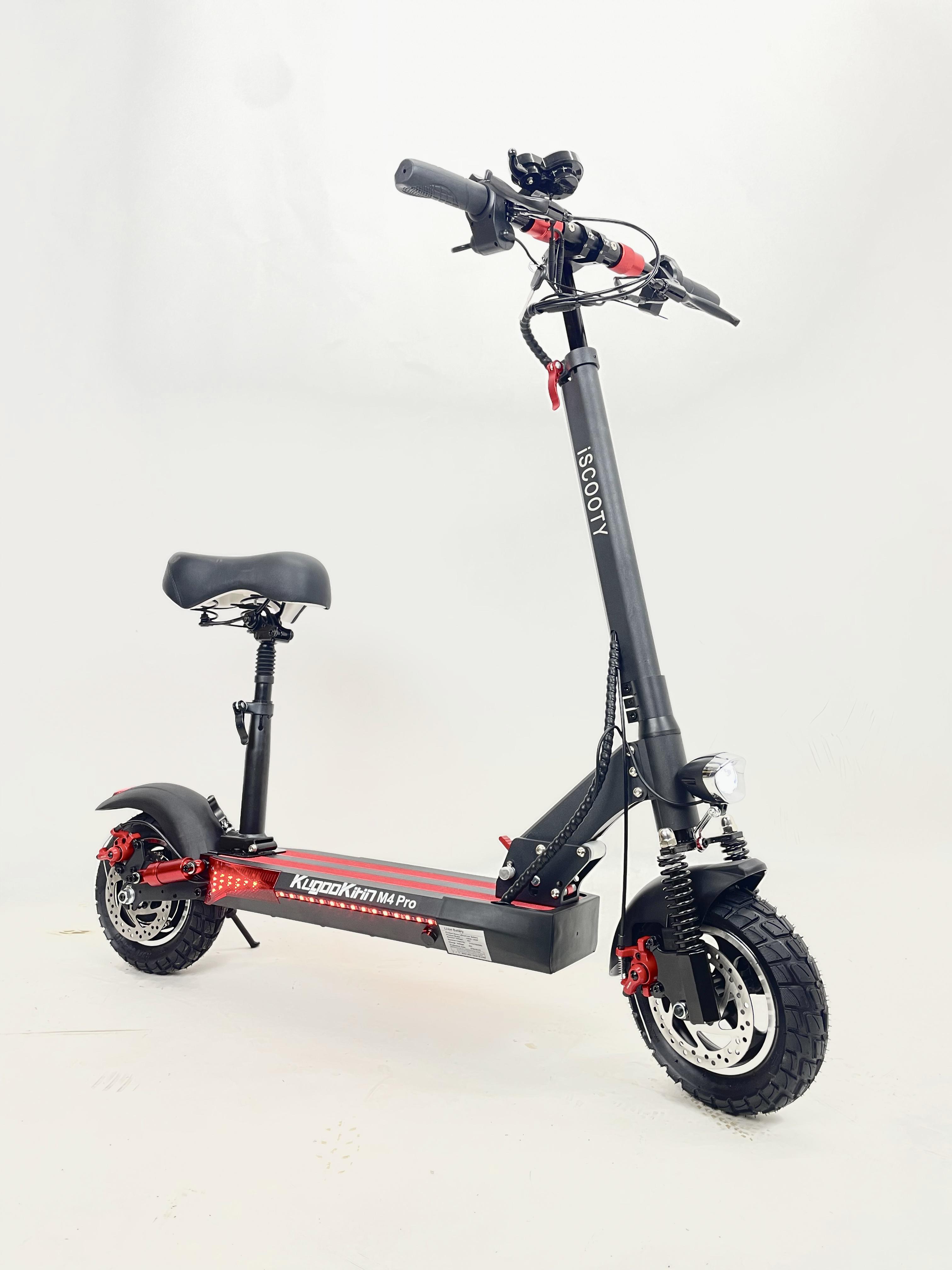 Электросамокат с сиденьем KugooKirin M4 PRO 1500W 48V 21Ah