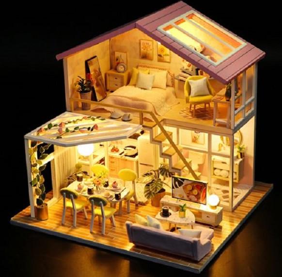 3D конструктор интерьерный DIY mini house MD 2505 М2001 (017649) - фото 3 3D конструктор интерьерный DIY mini house MD 2505 М2001 (017649) - фото 3