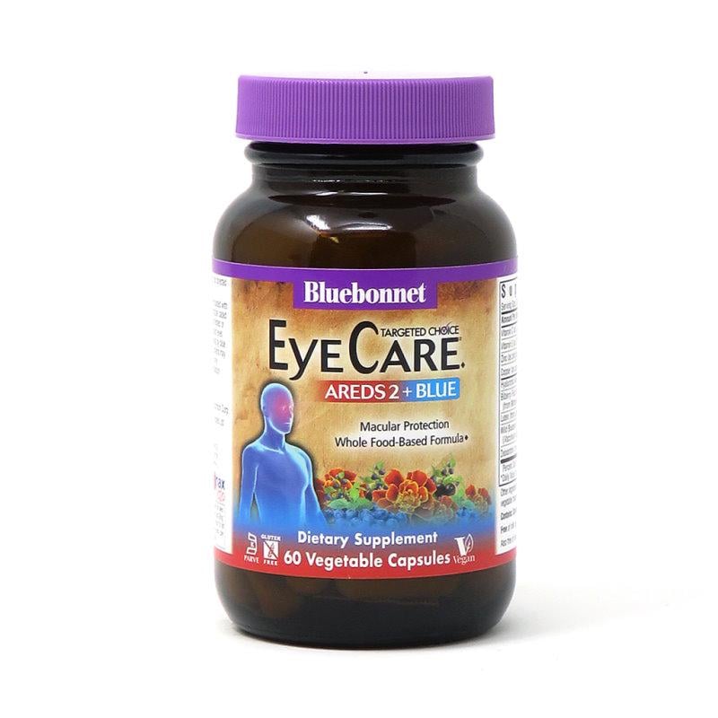 Натуральна добавка Bluebonnet Targeted Choice Eye Care Areds2 + Blue 60 вегакапс. (5170)