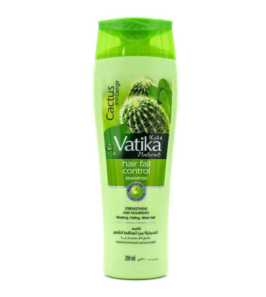 Шампунь Dabur Vatika Naturals Wild Cactus Anti Breakage Shampoo против выпадения волос