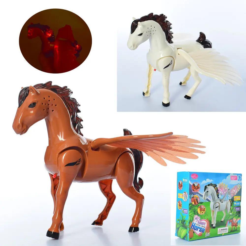 Інтерактивна іграшка Кінь Пегас зі світлом та звуком (28443368) - фото 3 Інтерактивна іграшка Кінь Пегас зі світлом та звуком (28443368) - фото 3