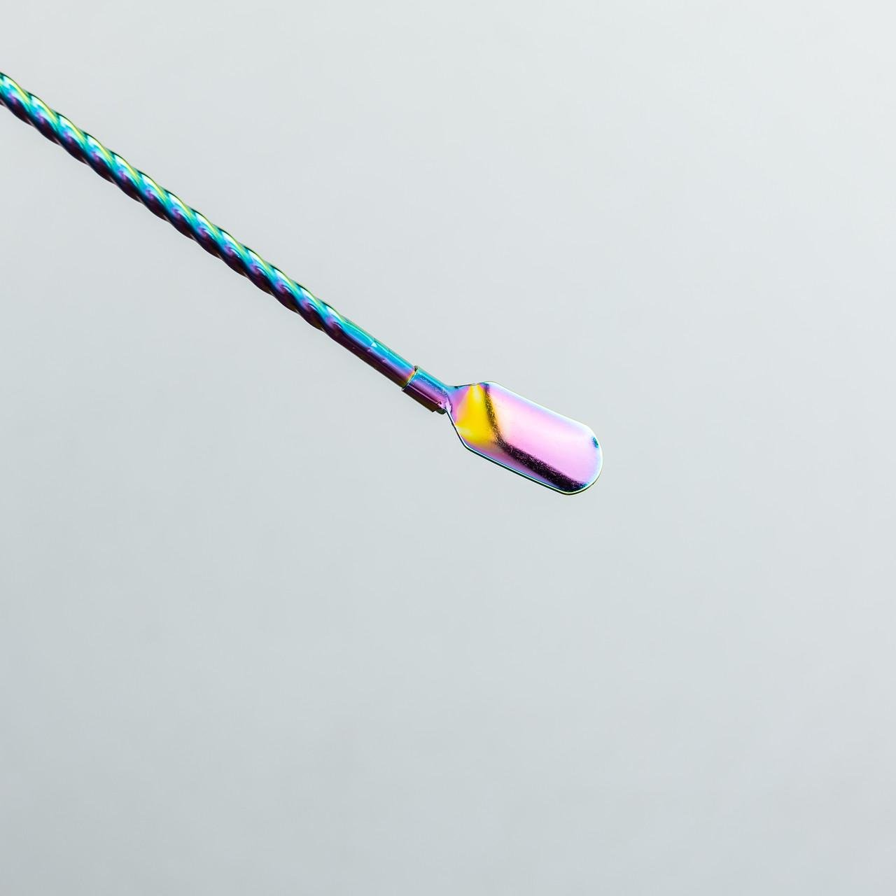 Набор многоразовых ложек-трубочек 6 шт. для напитков 22 см со щеткой для мойки из нержавеющей стали Хамелеон - фото 2 Набор многоразовых ложек-трубочек 6 шт. для напитков 22 см со щеткой для мойки из нержавеющей стали Хамелеон - фото 2