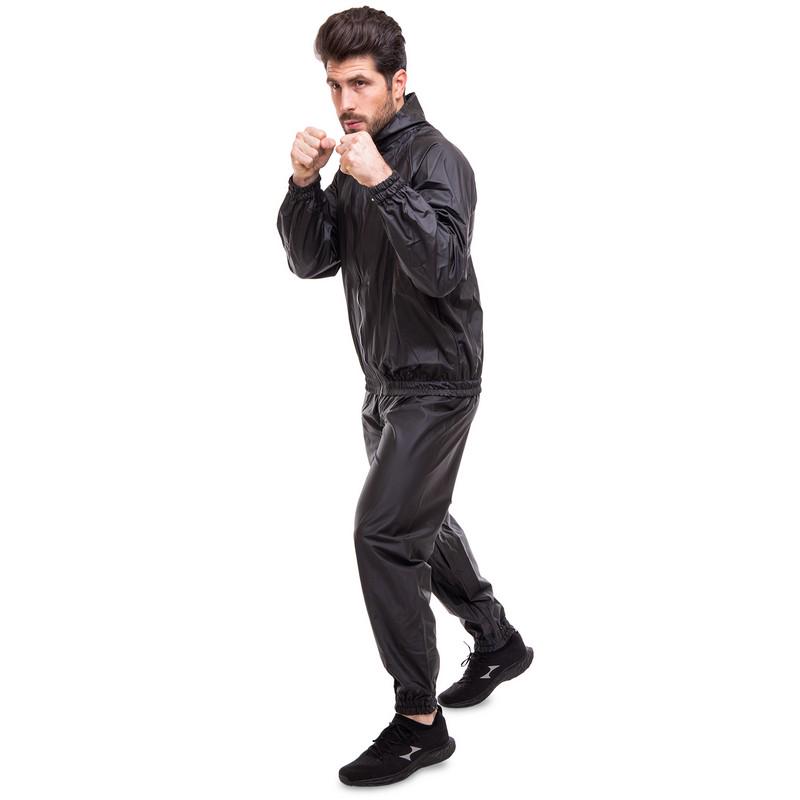 Костюм-сауна Zelart Sauna Suit TOP KING TKSNS XL Чорний (DR004619) - фото 3