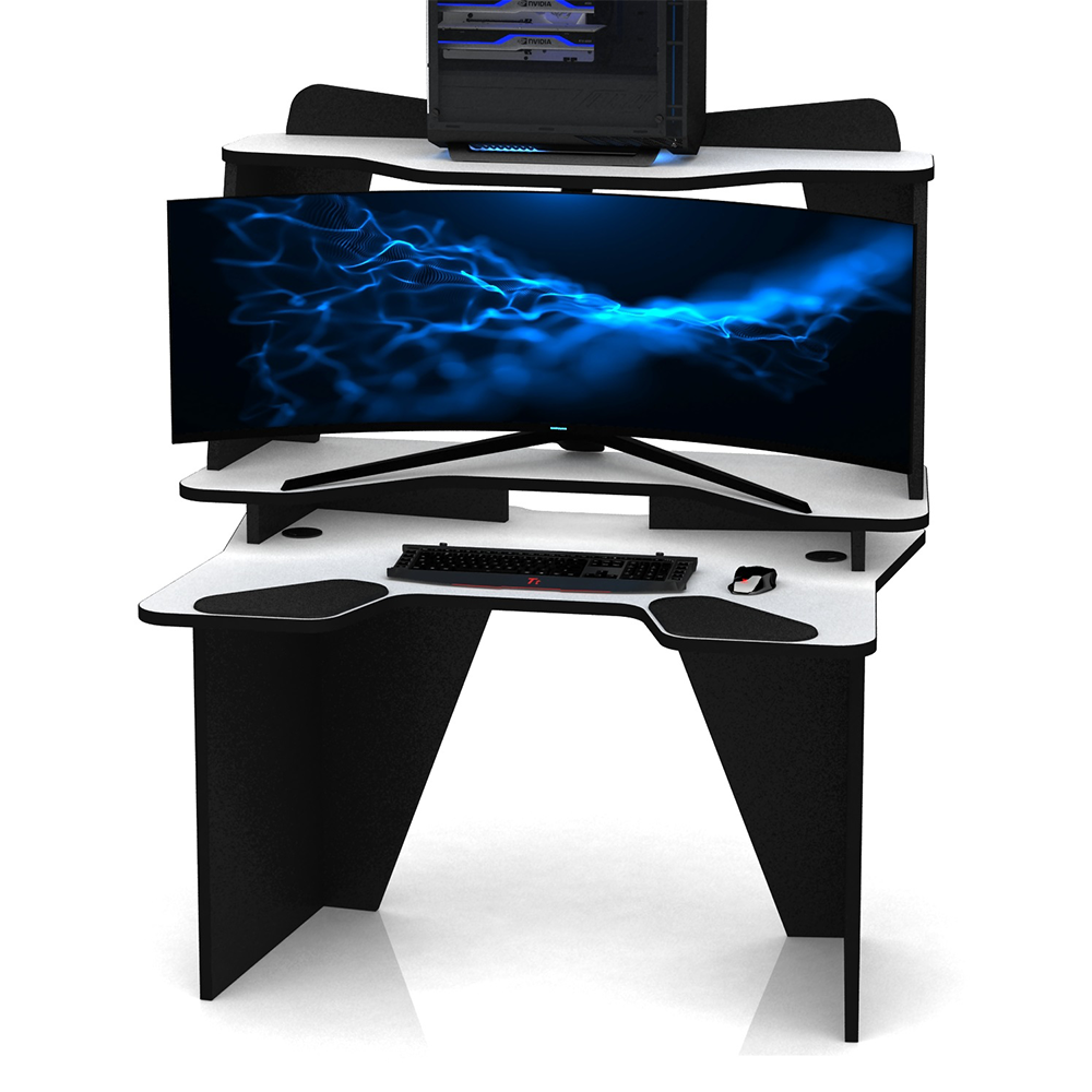 Геймерский стол XGamer Big Comfort Soft 128x85x149 см (ГСХGBCS) Геймерский стол XGamer Big Comfort Soft 128x85x149 см (ГСХGBCS)