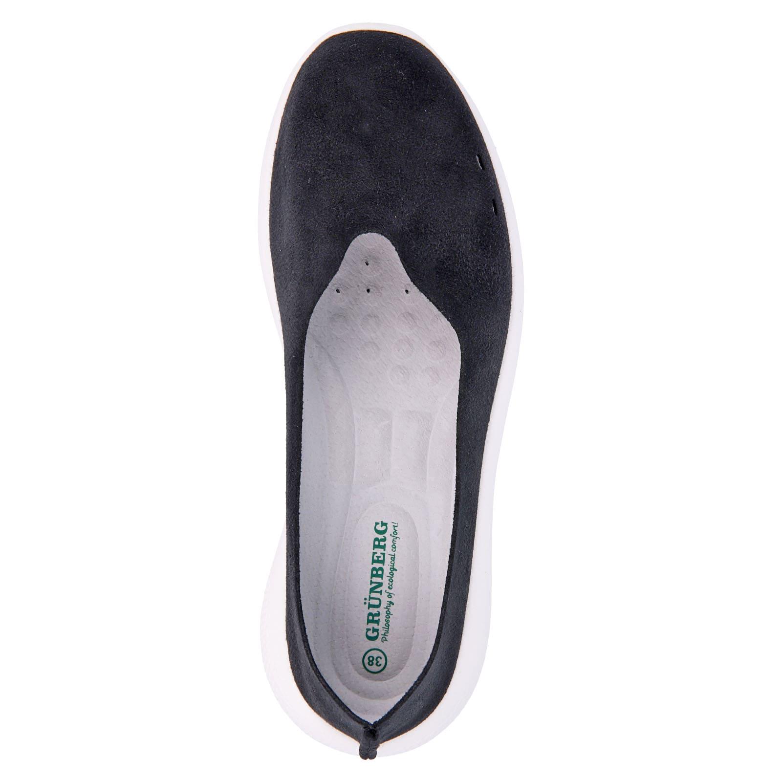 Слипоны женские Grunberg р. 41 Черный (92478745) - фото 4