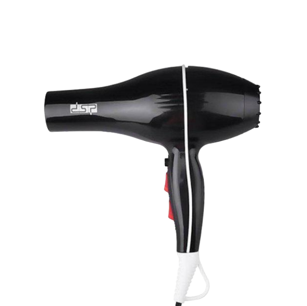 Фен для укладки волос DSP 30046 с диффузором и концентратором Черный (13943147)