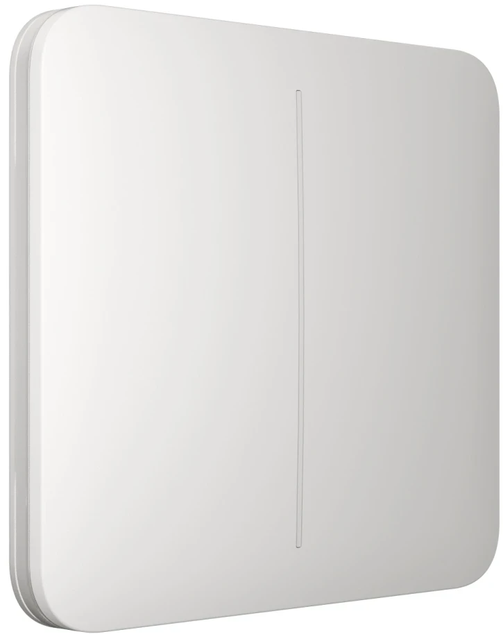 Вимикач Ajax LightSwitch 2-клавішний White (2890076033)