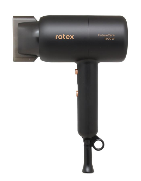 Фен Rotex RFF186-V с подвесной петлей Черный (GR-05189)