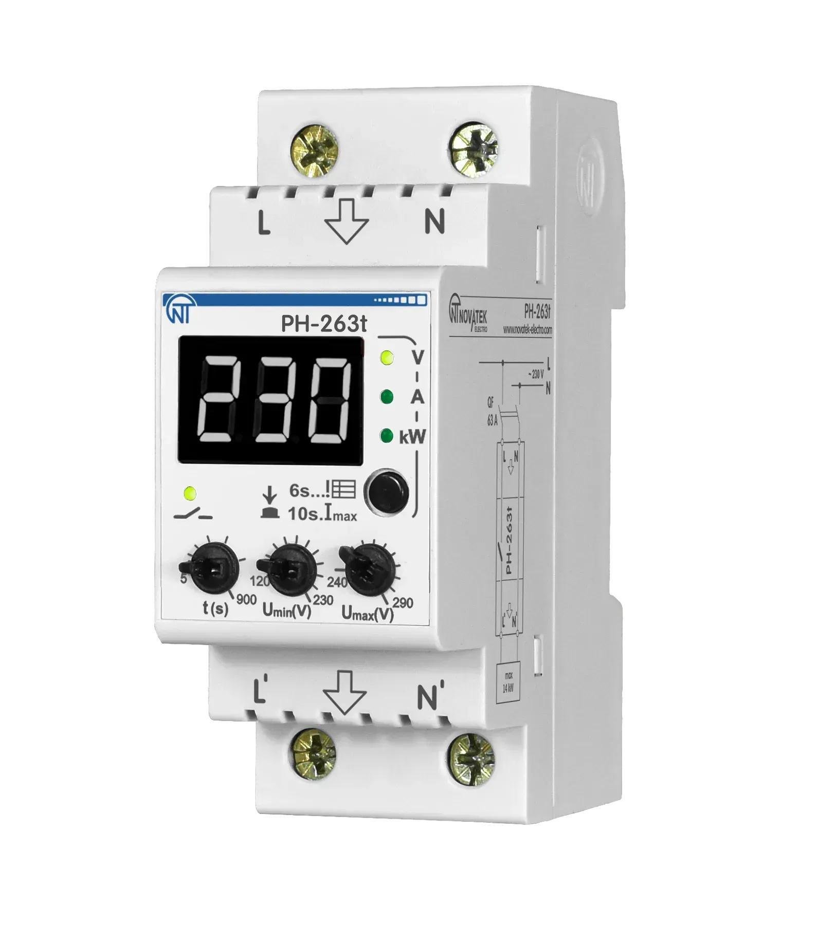 Реле напруги мультифункціональне РН-263Т NTRN263T2 (27871699) Реле напруги мультифункціональне РН-263Т NTRN263T2 (27871699)