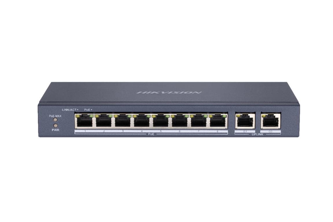 Комутатор некерований Hikvision DS-3E0310P-E/M (27064088)