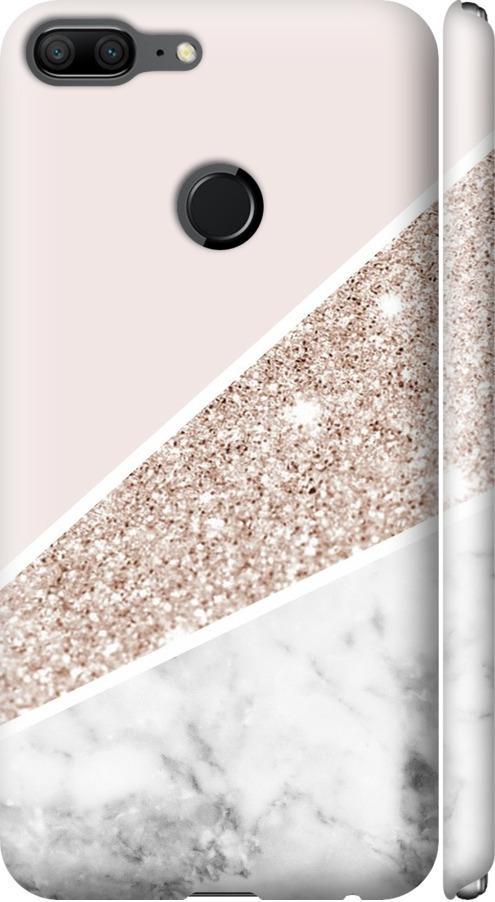 Чехол на Huawei Honor 9 Lite Пастельный мрамор (4342m-1359-42517)