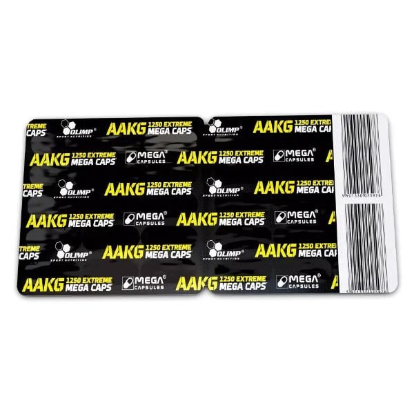 Аминокислота аргинин для спорта Olimp Sport Nutrition AAKG Extreme mega капс. 30 капс. (28351663)