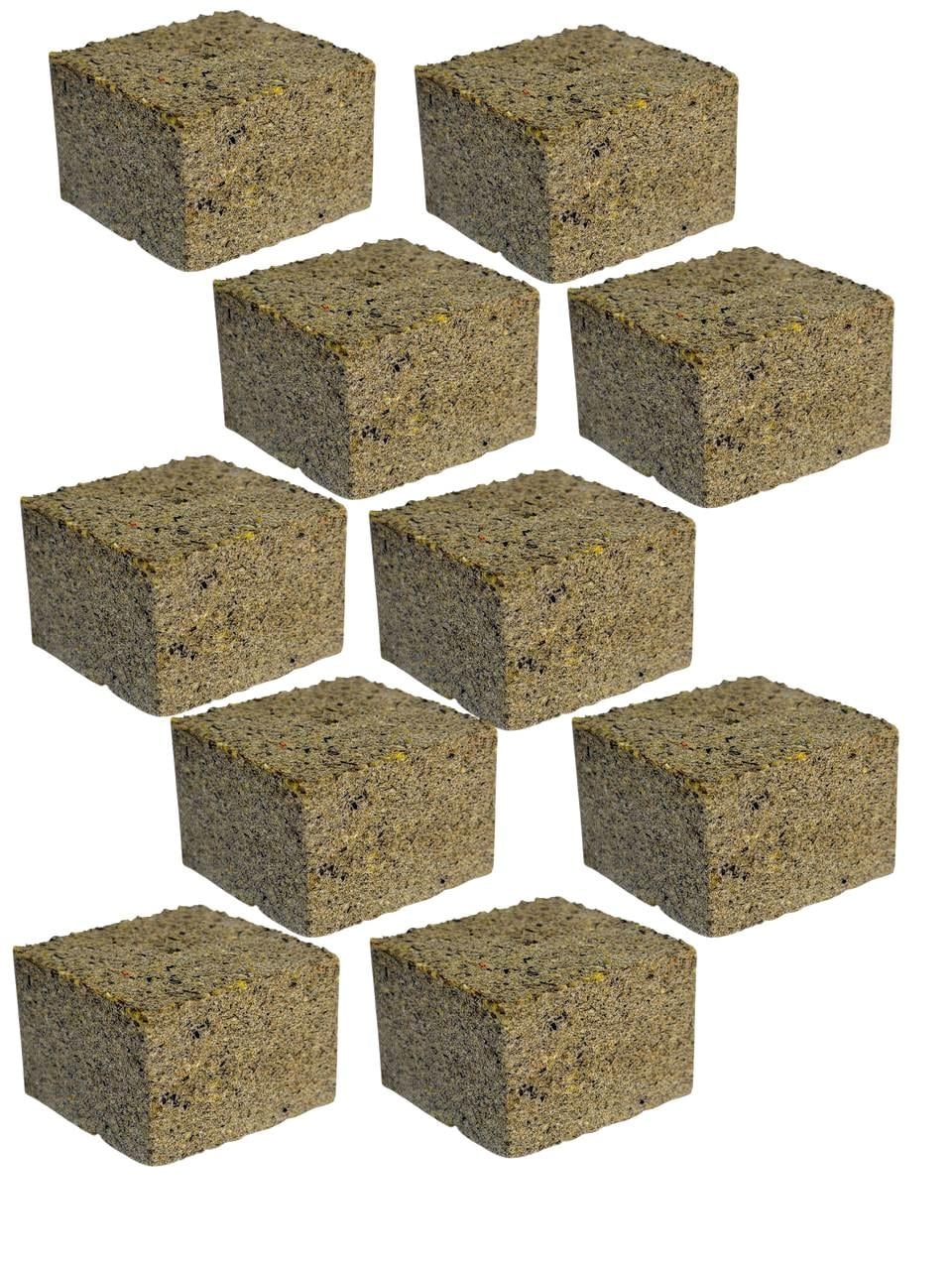 Жмых-кубик для макушатника Art Fishing вкус Семена с отверстием 10 шт. (3008704079)