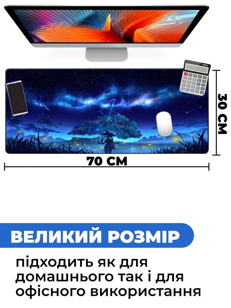 Килимок для мишки SHLab Genshin Impact Mona 70х30 см (30920) - фото 3