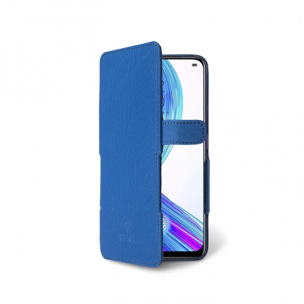 Чохол книжка Stenk Prime для Realme X Яскраво-синій (66996)