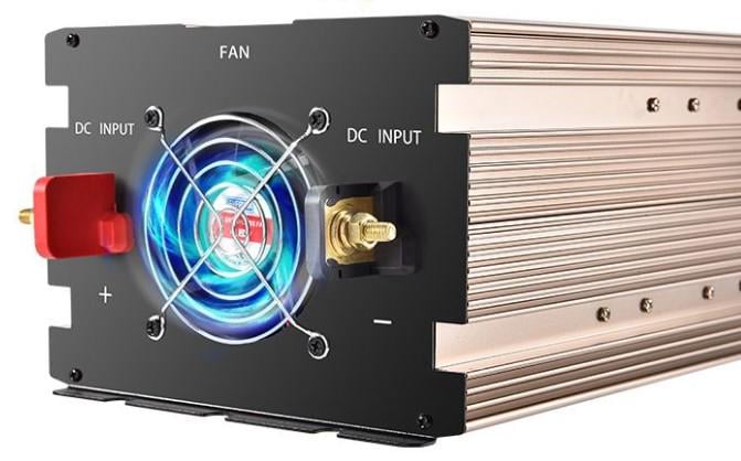 Автомобильный инвертор Pure Sine Wave Inverter 12-220 В 3000 Вт с чистой синусоидой (2104618828) - фото 4 Автомобильный инвертор Pure Sine Wave Inverter 12-220 В 3000 Вт с чистой синусоидой (2104618828) - фото 4