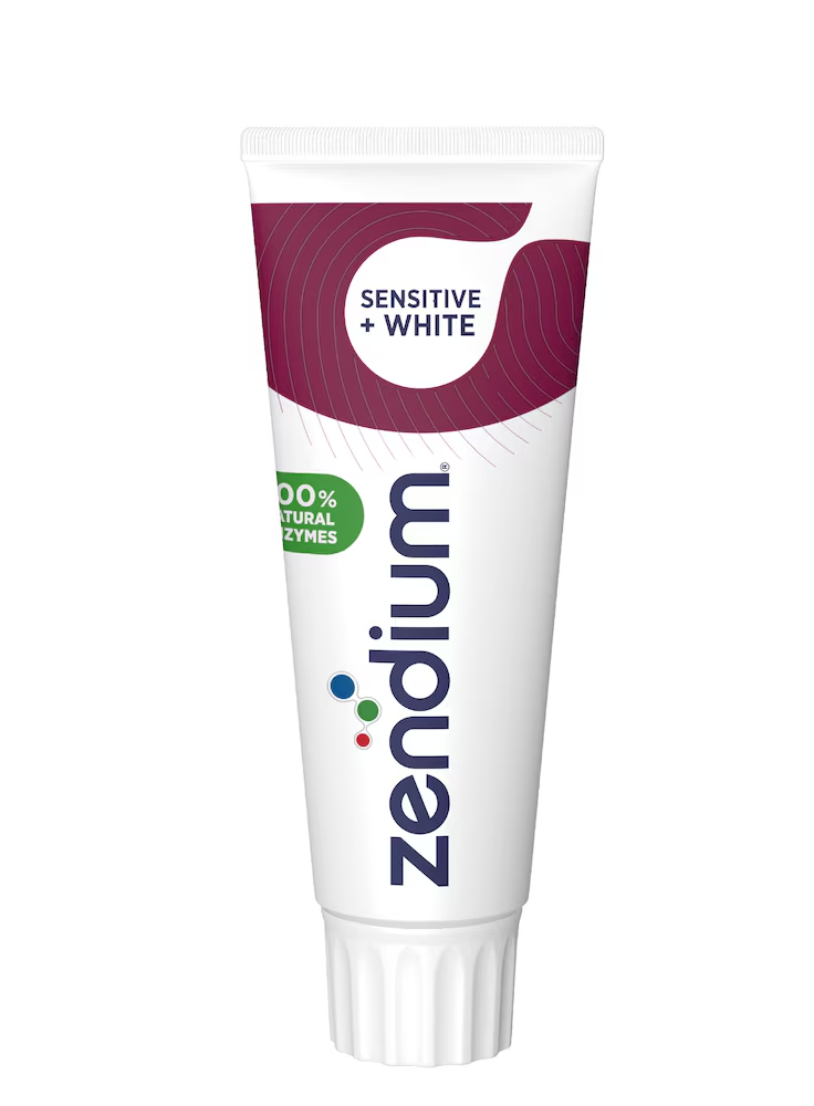 Зубная паста Zendium Sensitive&White для чувствительных зубов и отбеливания 75 мл (02821)