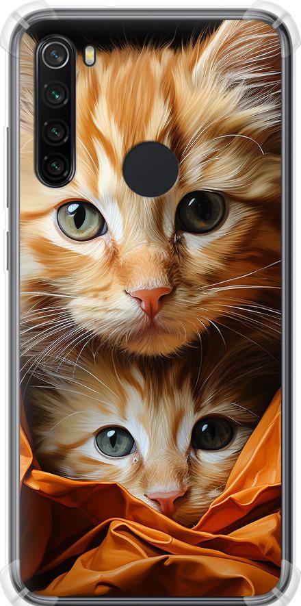 Чохол на Xiaomi Redmi Note 8 Котики 2 (5664sp-1787-42517)