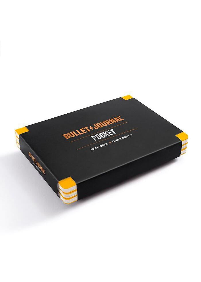 Набор блокнотов Leuchtturm1917 Bullet Journal карманный 3 шт. Желтый (371629)